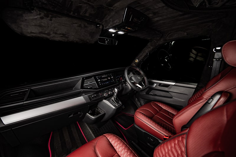 Carbon Interior Red